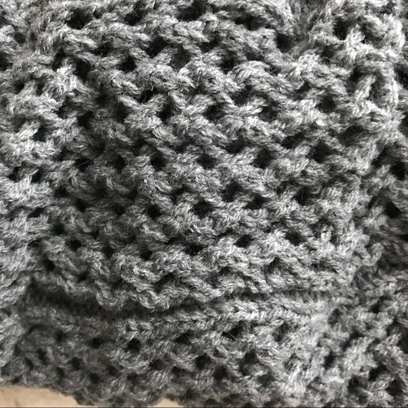 ▪️Closeout! 14” stretch Gray Lace Leg Warmers-OS - Picture 3 of 3